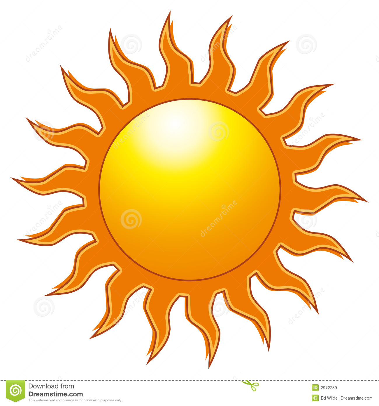 clipart of the sun - photo #42